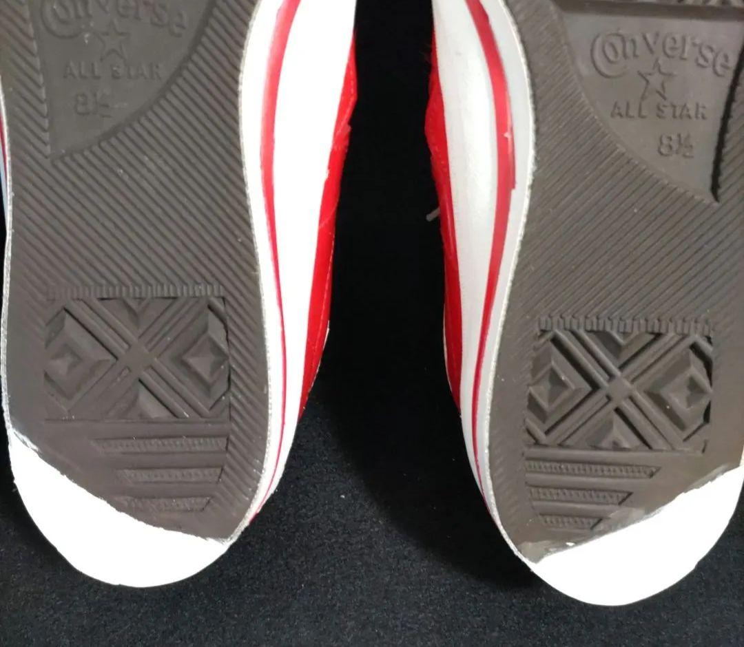 西*樹様 赤ワンスター27cm日本製コンバースリペアconverseレッドONE