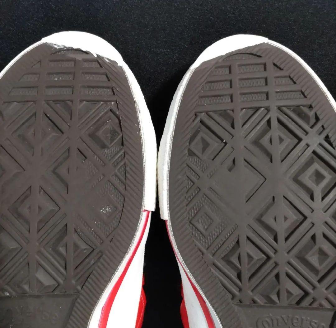 西*樹様 赤ワンスター27cm日本製コンバースリペアconverseレッドONE