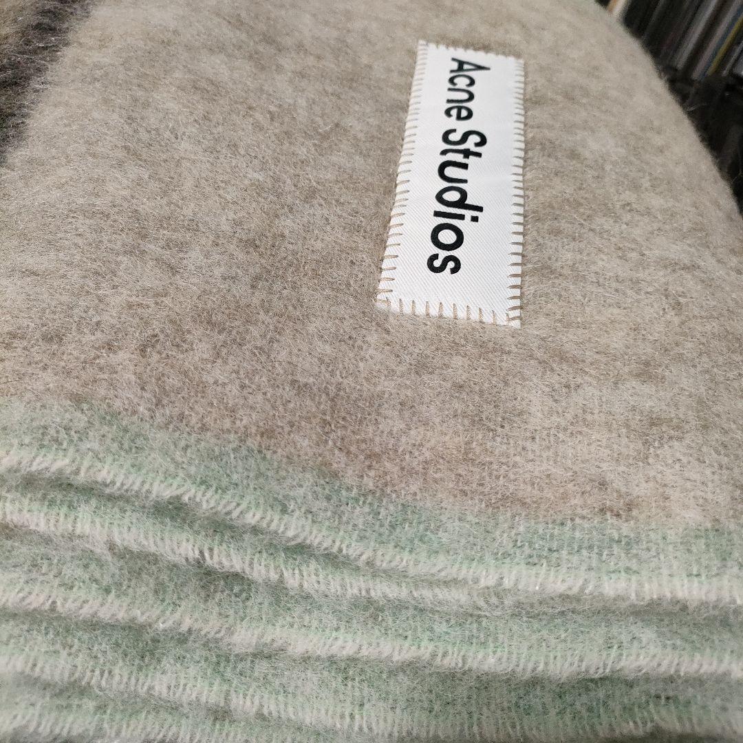 ★未使用★Acne Studios/ウールモヘアスカーフ　マフラー　アルパカ