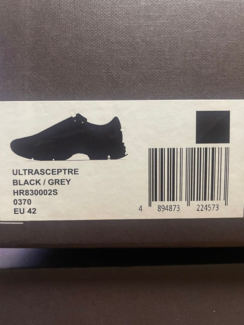 RAF SIMONS RUNNER ULTRASCEPTRE 42 新品