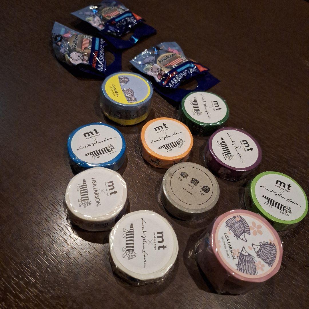 リサラーソン　マスキングテープ　マステ　はりねずみ　13　種類　新品未使用