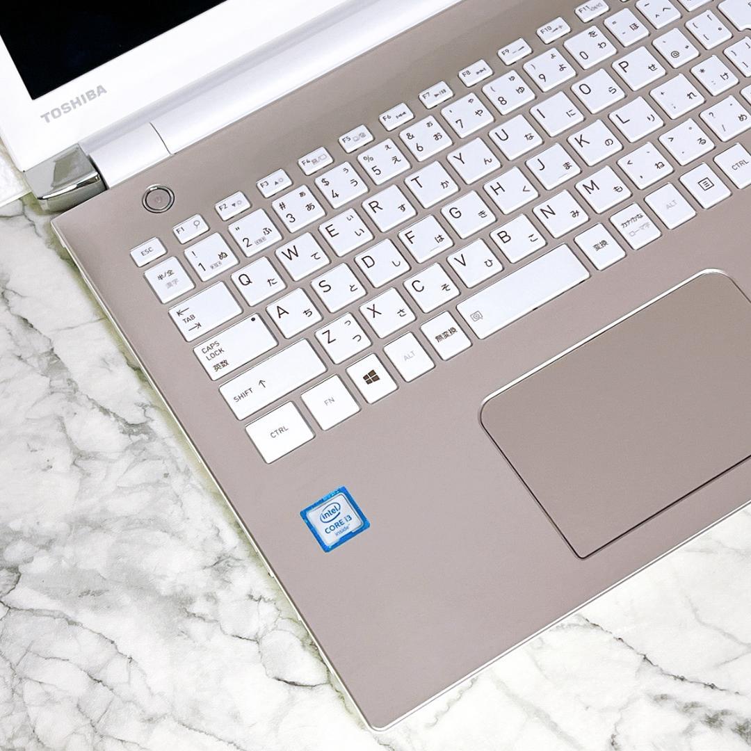 美品ゴールド✨Windows11✨新品爆速SSDノートパソコン✨カメラ・オフィス