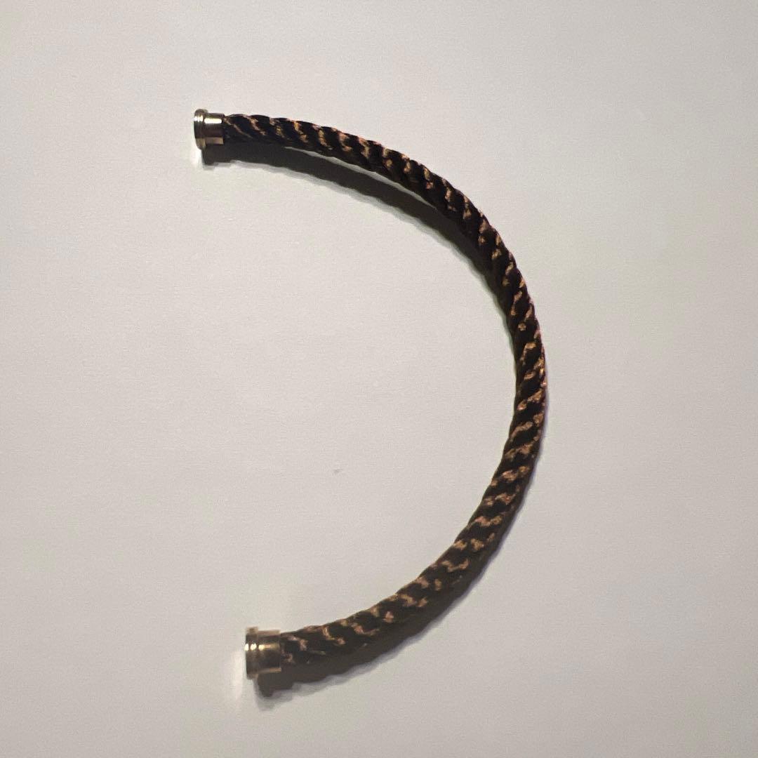 FRED フォース10 ブレスレットゴールド茶色14cm