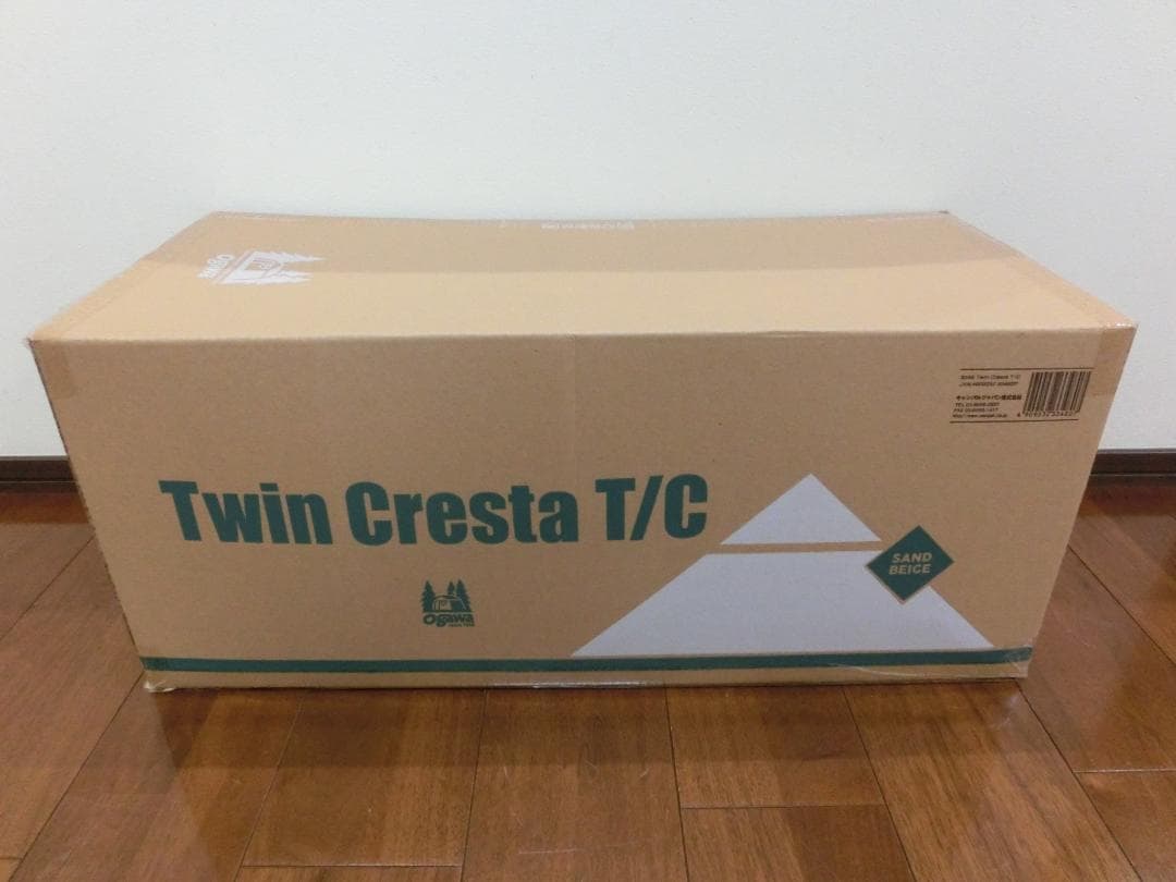 オガワ ツインクレスタ TC 1度のみ ラチェットポール2本付属 純正ロープ茶