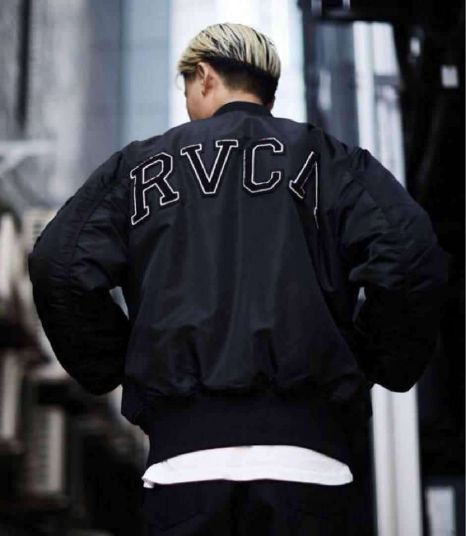 ALPHAフライトジャケットRVCAコラボMA1