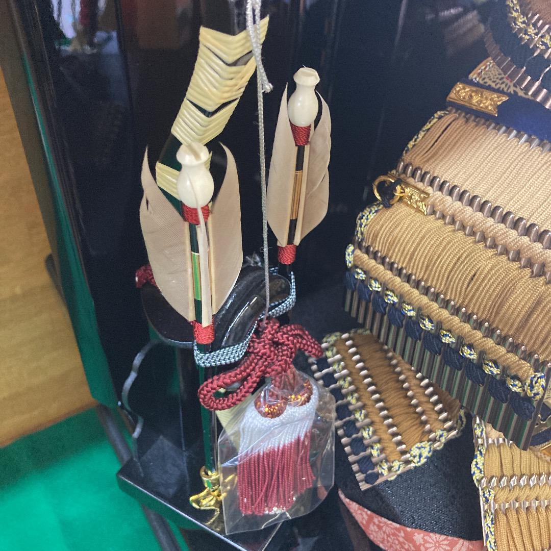 F13 収納鎧飾り　台巾47㎝位　五月人形鎧兜　鎧飾り　鎧収納　5月初節句