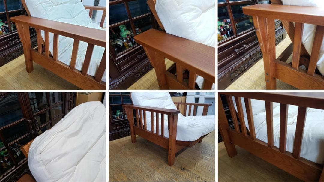 バグってはにぃ　H13 希少FUTON By L.L Bean　ソファ