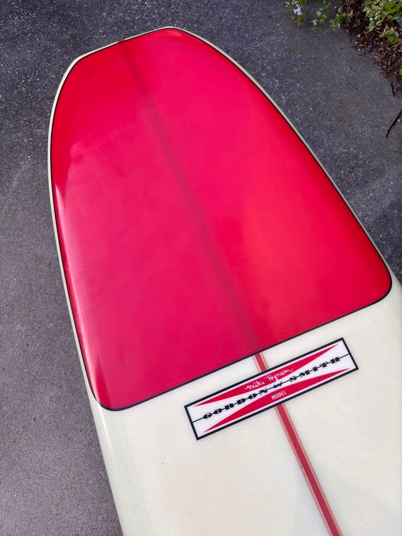 レア！！ゴードン&スミス/マイクヒンソン/ストレッチ/ロングボード/レッドフィン