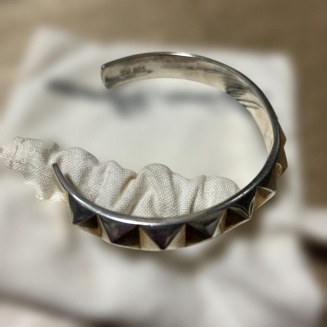 HYSTERIC GLAMOUR スタッズシルバーバングル