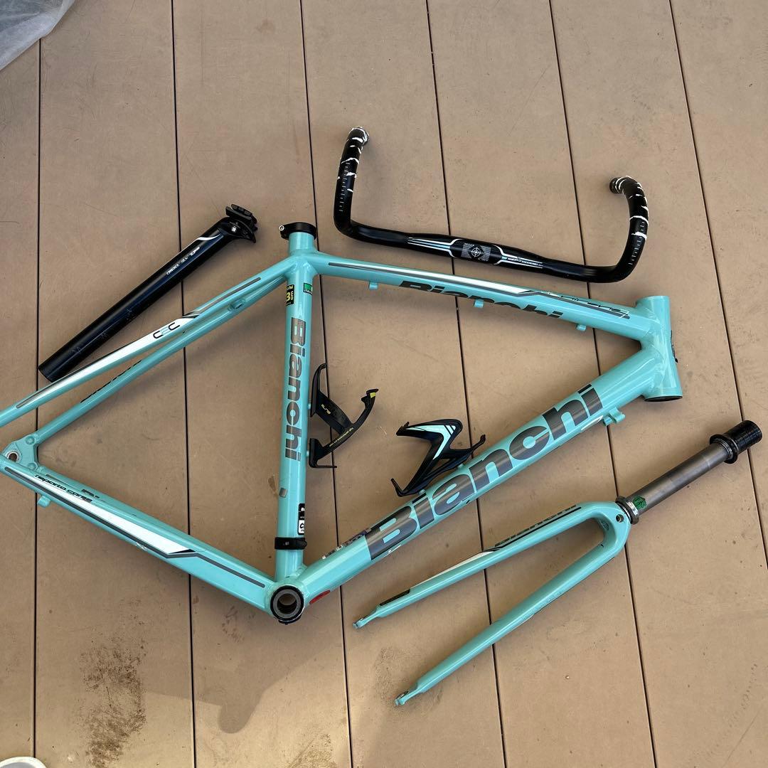 Bianchi ビアニローネ7 ロードバイクフレーム 53センチ