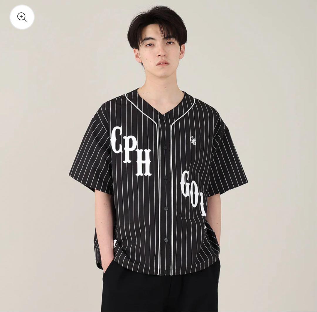 Captains Helm Golf ゴルフ シャツ ブラック/ホワイト