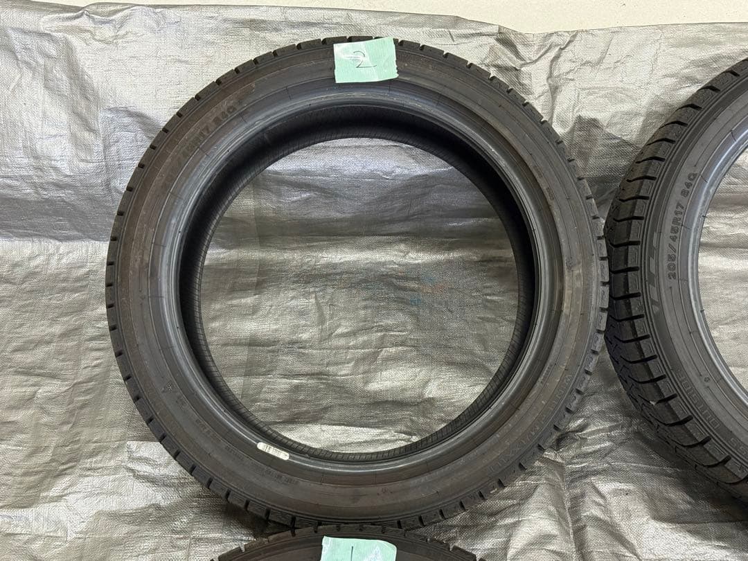 2024年製イボ付 205/45R17 DUNLOP WINTER MAXX03