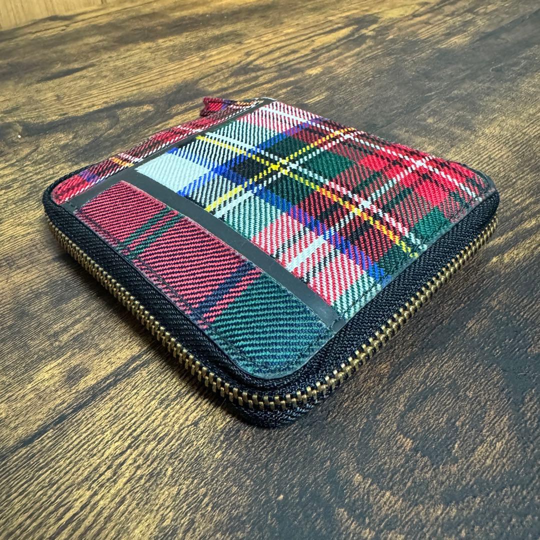 【美品】COMME des GARCONS コムデギャルソン 財布 チェック柄