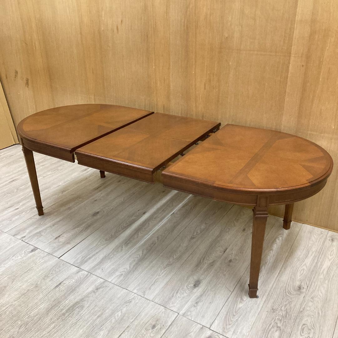 【マルニ】伸長式　ダイニングテーブル　エクステンション 伸縮