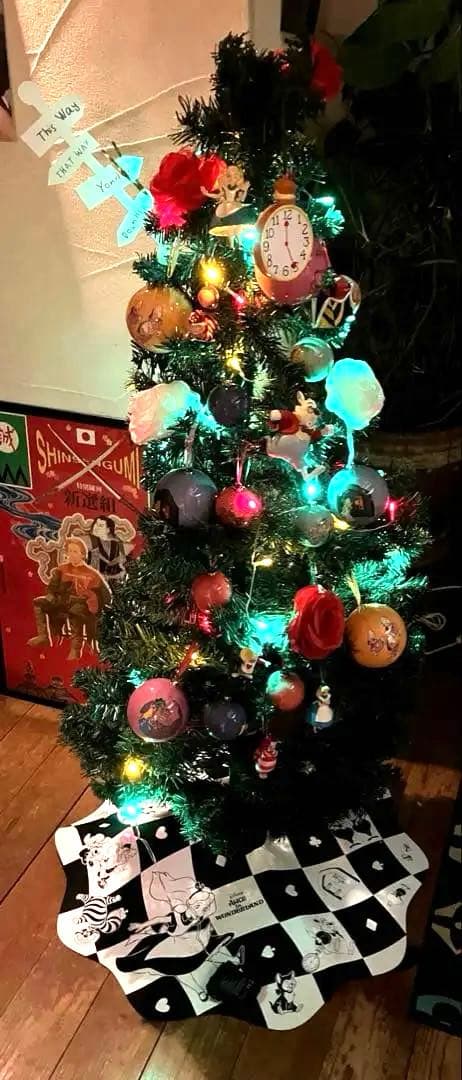 フランフラン　不思議の国のアリス　クリスマスツリー