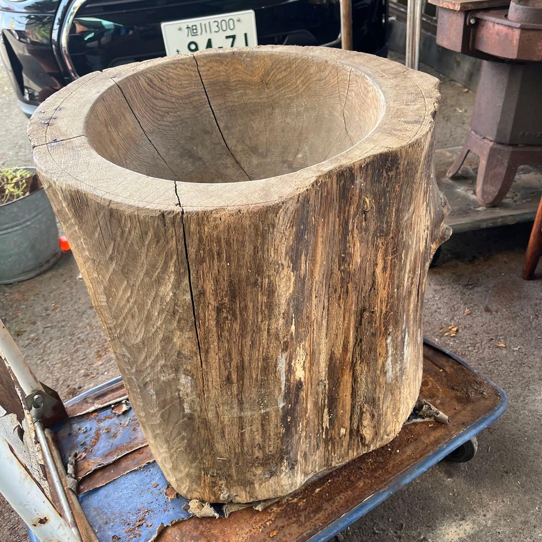 餅臼、餅つき臼、お正月、