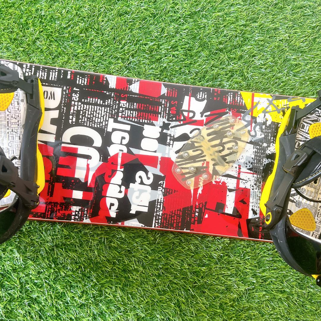 FLOW 152cm バイン head Lサイズ スノーボード 2点セット