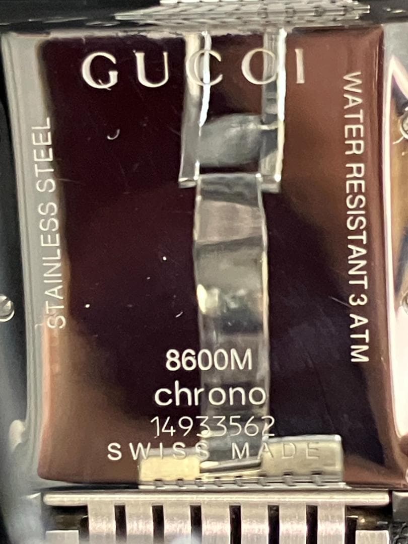 【極美品／稼働品】GUCCI クロノグラフ 8600Mクオーツ