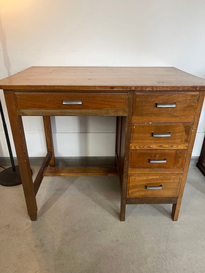 古道具　昭和レトロ　机