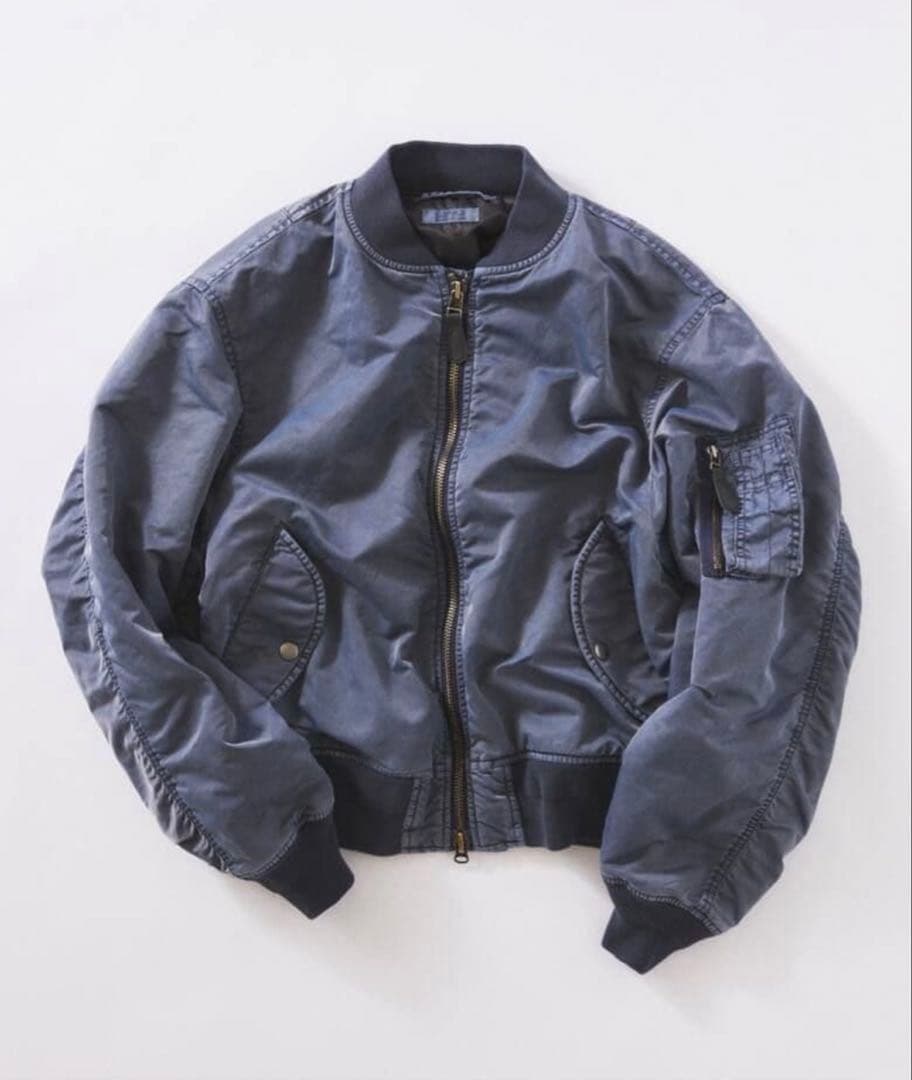 未使用　JOURNALSTANDARD relume フェードMA-1 ネイビー